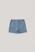 Short xadrez azul