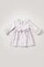 Vestido floral com detalhe casinha de abelha - comprar online