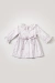 Vestido floral com detalhe casinha de abelha - comprar online