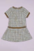 Vestido em tweed cinza - comprar online