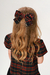 Laço para cabelo xadrez Tartan grande - comprar online