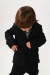 Blazer em flanela risca de giz - Little Jam