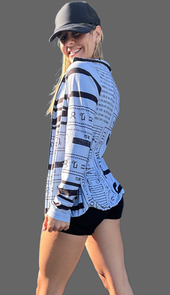 Campera estampada - comprar online