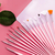 Kit Pincel Gel Uv 15 Pinceis Manicure Acrigel Cor: Rosa - comprar online