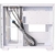 Gabinete Gamer Aerocool Dryft Branco Lateral Vidro na internet