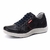 Sapatênis Casual Conforto Couro Azul - QualiMagazine