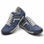 Sapatênis Casual Conforto Couro Azul - QualiMagazine