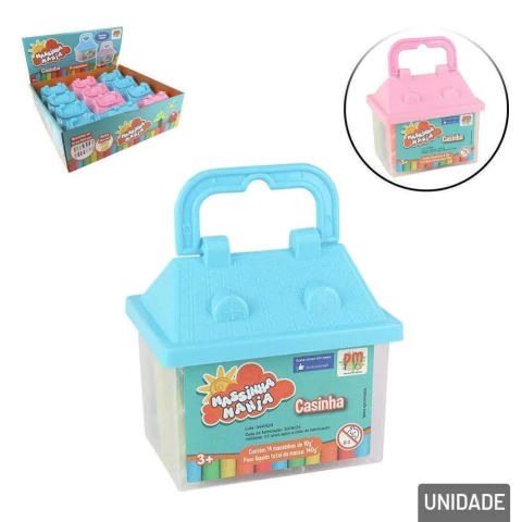 Massinha de Modelar 16 Peças na Casinha Color