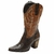 Bota Texana Feminina Cano Longo Couro Anaconda - QualiMagazine