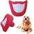 Brinquedo Pet Boca Sorriso de Vinil - Vemelho - comprar online