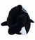 Chaveiro Baleia Orca Bochechas Rosadas 15cm - Pelúcia - QualiMagazine
