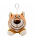 Chaveiro Caricatura Cachorro Akita Inu 12cm - Pelúcia