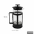 Cafeteira Francesa Prensa de Vidro Plástico 350ml - QualiMagazine
