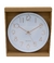 Relógio Parede Branco 25x25cm - comprar online
