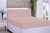 Jogo De Cama Lençol Microfibra King 03 Peças Rose