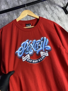 Camisa Pixain Hip Hop wear 1983 na internet