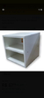 Mesa Cabeceira Cama Mdf Branco , Criado Suspenso,organizador - comprar online