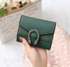 billtera mini verde