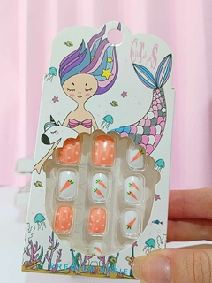 Imagem do Unha Postiça Infantil - Estampas Variadas
