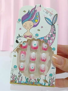 Unha Postiça Infantil - Estampas Variadas na internet