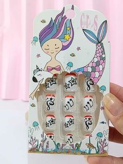 Unha Postiça Infantil - Estampas Variadas - SevenBliss makeup