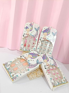 Unha Postiça Infantil - Estampas Variadas