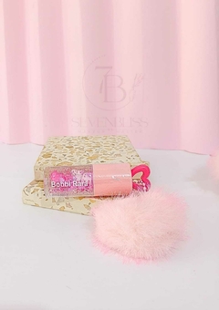Gloss Labial Lip Oil Mágico com Pompom Coração - SHINY Bobbi Rara - - SevenBliss makeup