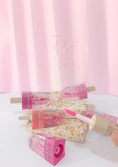 Imagem do LIP GLOSS LOVE RAIN ( COR SORTIDO ) INFANTIL - Picolé com glitter