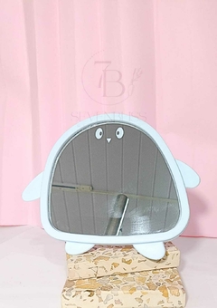 Espelho De Mesa Bichinhos Fofinhos 15cm (formato de pãozinho) na internet