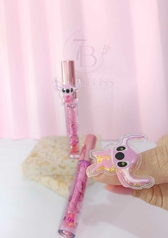 Lip Gloss Magico Infantil Yalanni stitch (com anel) - SevenBliss makeup