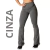 Calça Flare Leg Feminina Boca Sino Bailarina Legging Cintura Média Suplex - Dandi Modas