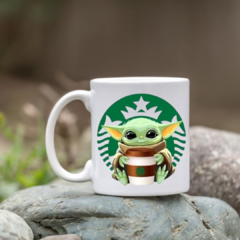 Taza ceramica de Baby Yoda