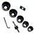 Set Mechas Copa Madera 3´´ 8pzs Black Jack J647 - comprar online