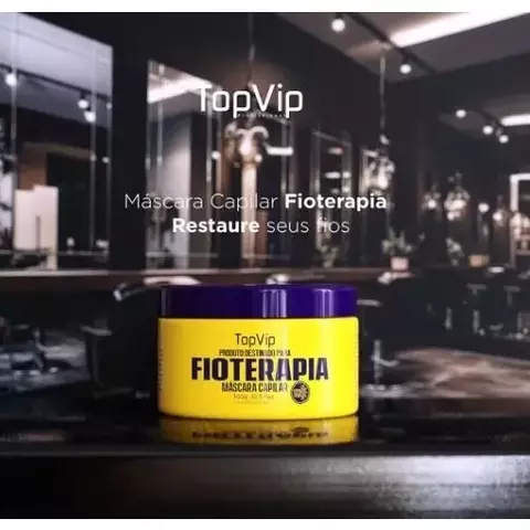 Máscara Capilar Fioterapia Top Vip 300g