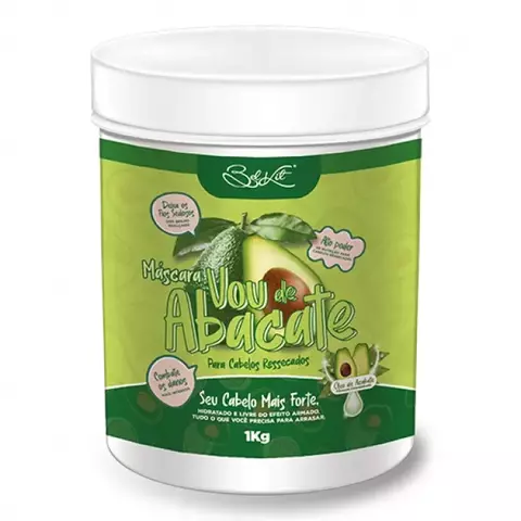 Máscara Capilar Vou de Abacate (1 kg) BELKIT