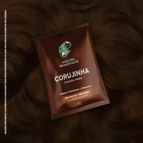Máscara Pigmentante Corujinha Sachê 60g