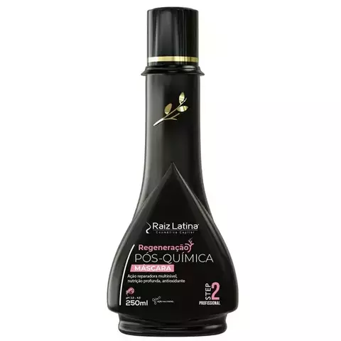 Mascara Regeneração Pós quimica 250ml - Raiz Latina