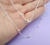 Cadena Acero Blanco con Bolitas - comprar online