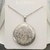 Relicario circular floral - comprar online