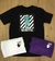 Camisa Masculina Off White (COR ROXO)