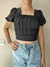 Cropped com amarração