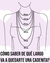 Collar CHIC PIN acero importado - Seven Flow Joyas