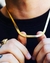 Cadena FLAT acero gold - comprar online