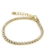 Pulsera BIANCA cristales acero gold