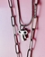 Collar LOVE KNOT doble importado - Seven Flow Joyas