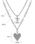 Collar LOVE KNOT doble importado - comprar online