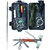 Kit De Sobrevivência Pesca Paracord Serra Lanterna Apito Pederneira