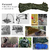 Imagem do Kit De Sobrevivência Pesca Caça Canivete Lanterna Paracord Pederneira Ferramenta Multifuncional