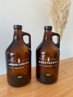 Set de botellón Jabón líquido + Suavizante