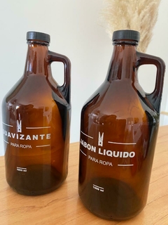 Set de botellón Jabón líquido + Suavizante - Umalu Home & Deco